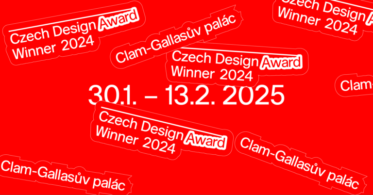 Cover Vystava Czech Design Award Winner 2024 30 ledna až 13 unora. Autor David Novák (Dacid)